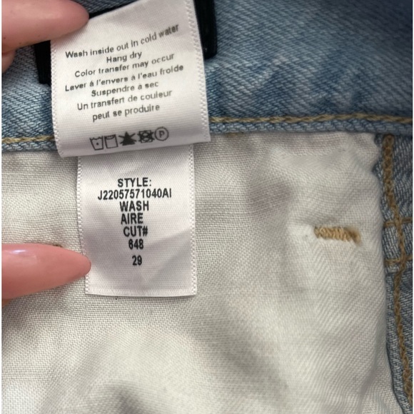 ♥️ Veronica Beard Taylor Relaxed High Rise Wide Leg Jeans ~ Size 29 - Picture 7 of 12